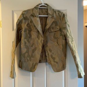Italian Camo Dress Jacket Size Small